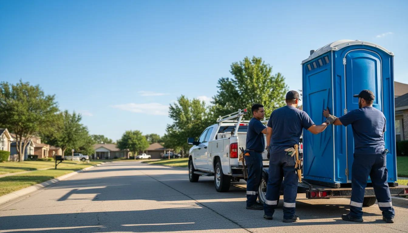 Portable Toilet Rental in Homer Glen, IL near me